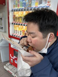 ☆たこ焼きを食べました☆